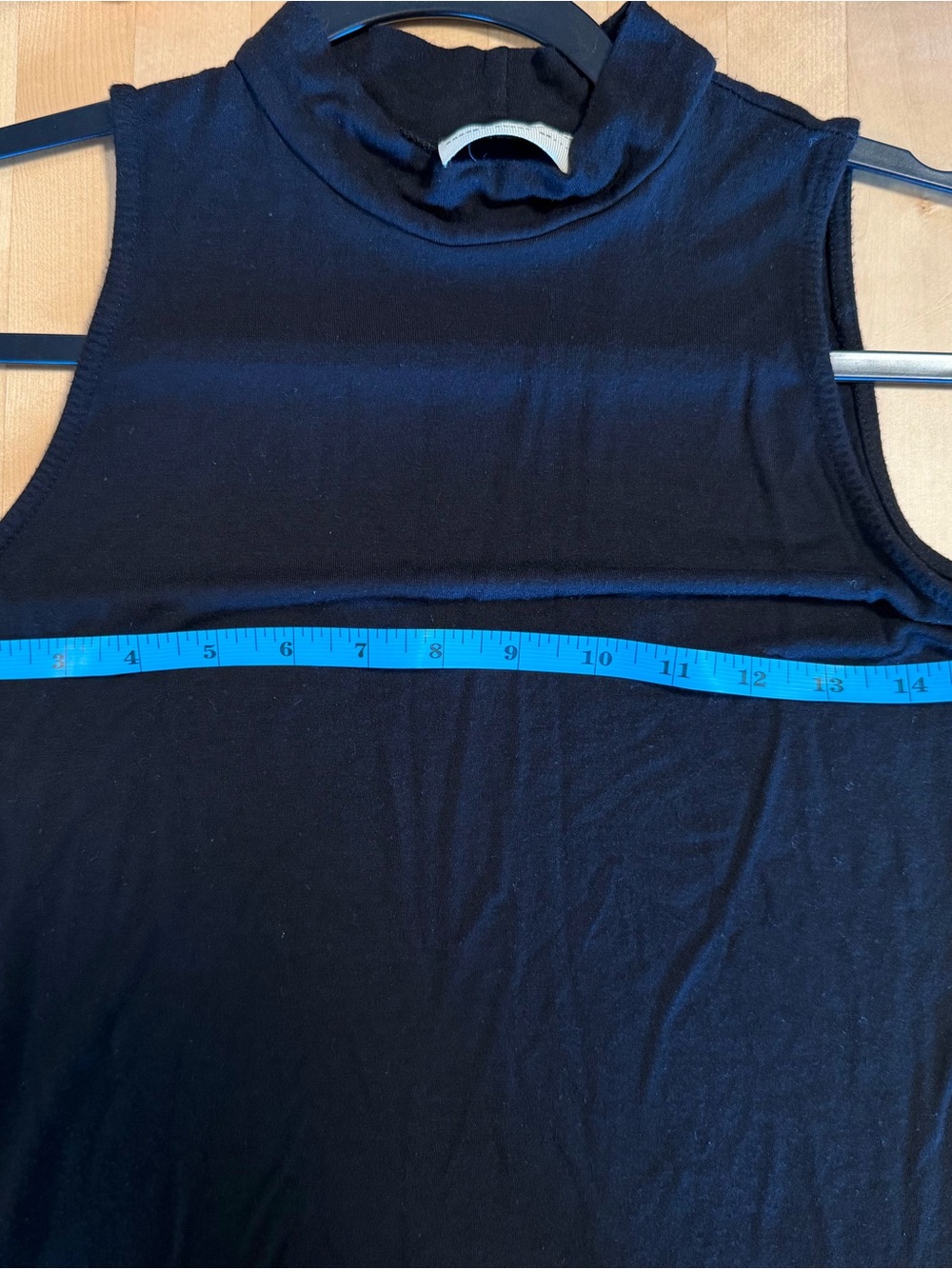 enough about me... Black Sleeveless Mock Neck Mini Dress - Picture 5 of 8